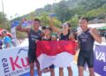Atlit Aquathlon Indonesia Meraih Medali Pertama