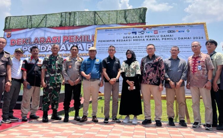 Pemilu Damai 2024, Ketua PWI Jabar Ajak Wartawan Cegah Hoax
