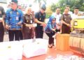 Kejaksaan Negeri Purwakarta Musnakan Barang Bukti Rokok Tanpa Cukai