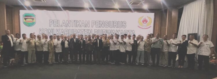 Pengurus KONI Kabupaten Purwakarta Resmi Dilantik