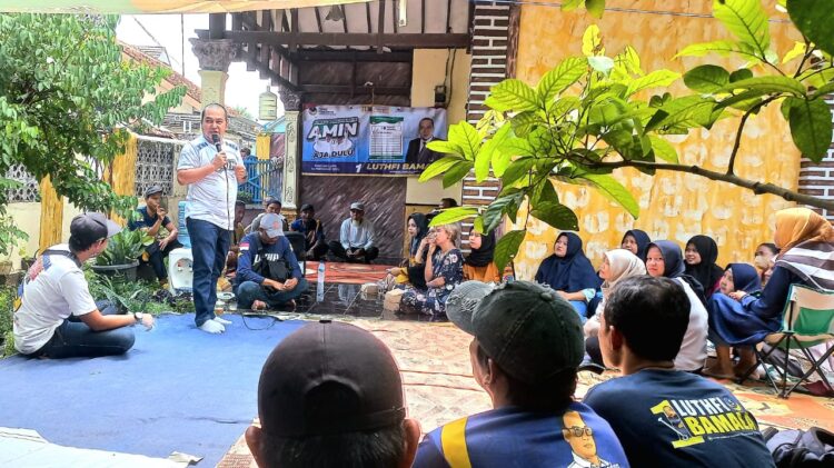 Kang Luthfi Beri Sosialisasi Pemilu 2024 di Sindang Kasih