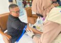 Pimpinan dan Anggota DPRD serta Pegawai Sekretariat DPRD Purwakarta Melaksanakan MCU