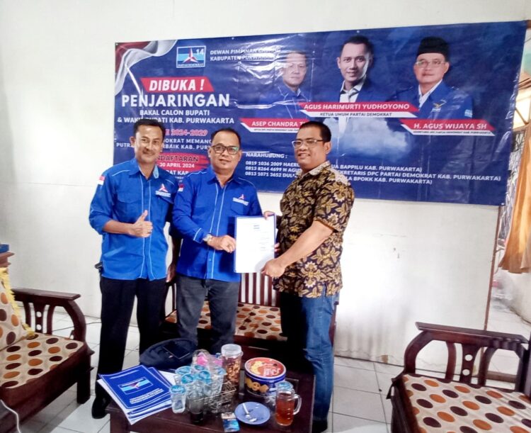 Partai Demokrat Buka Pendaftaran Bakal Calon Bupati dan Wakil Bupati 2024-2029