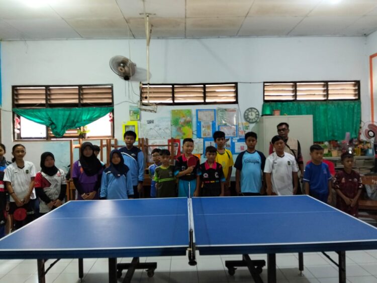 O2SN Tenis Meja Tingkat SD di SDN 2 Sindangkasih