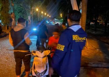 URC Polres Purwakarta Siaga di Tengah Malam, Pastikan Warga Tetap Aman