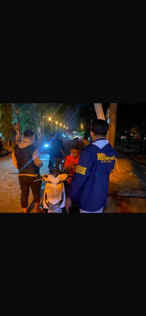 URC Polres Purwakarta Siaga di Tengah Malam, Pastikan Warga Tetap Aman